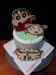 Co Cake - 朱古力牌 蠟筆小新 蛋糕 生日蛋糕 歡迎來圖訂做