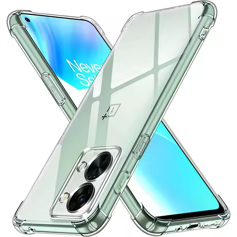 1.5MM Thick Air-Bag Clear Case For OnePlus Nord 2 2T CE 2 3 Lite 5G Shockproof Silicone Phone Cover 