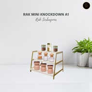 Yen Cosmetic Rack Knockdown Rack A1 Kitchen Spice Rack Multipurpose Stacking Rack