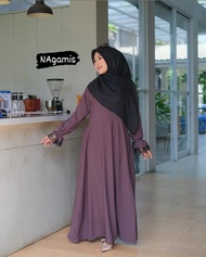 Gamis Ashima Ring Tangan Itycrepe/Gamis model terupdate/Gamis Renda Tangan