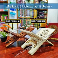 Rekal MOTIF MAHONI Rehal jumbo tas Tempat al quran Rehal murah tempat al qur an anak Rekhal quran mu