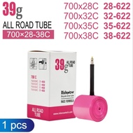 Ridenow 28-38mm by 700c PV 65mm TPU Superlight Inner Tube for All Road Gravel Bike Singapore Local Stock