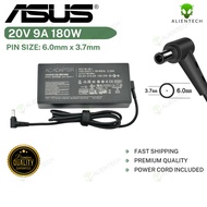 180W Asus 20V 9A Laptop Charger TUF Gaming F15 FX506HM A15 FA506II A17-180P1 AC Adapter 6.0mm x3.7mm