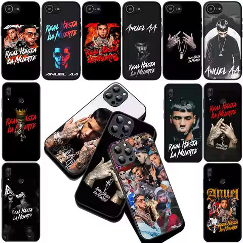 Anuel Hot AA Silicone Cover for Xiaomi Redmi 15 15C A4 A5 9A 9C NFC Note 9 8 9T 9Pro Coque Phone Cas