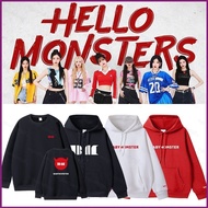 Trend BABYMONSTER 2025 HELLO MONSTER Hoodie Sweatshirt AHYEON RORA ASA zipper coat Fads