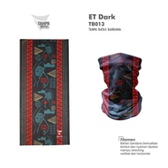 Seamless Motorcycle Mask Bandana with ET Dark Motif TB013 Not CK Bandana