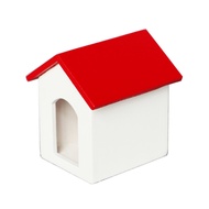 1/12 Wooden Dog House Model Kids Toy Desktop Decor DIY Doll House Accessory