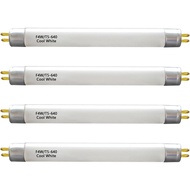 6 Inch F4T5/CW Fluorescent Tube,T5 4W Cool White Under Cabinet Bulb,Compatible for GE,Eiko 15501, Sy