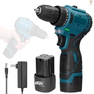 16.8V Cordless Driver Drill Household Electric Screwdriver Regulation Rotation Ways Adjustment Lithium Drill Home Improvement Power Tool  TOP101