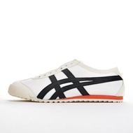 Asics Onitsuka Tiger(authority) Mexico 66 Black Beige Couple All-Match Unique Anti-Slip Sports Casual Shoes 36-44