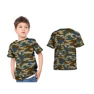 Children's Camouflage Army T-Shirt | Army camouflage t-shirt | Short Sleeve Camouflage Army T-Shirt