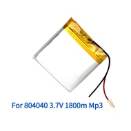 For 804040 3.7V 1800m Mp3 GPS PSP DVD Mobile Phone Video Game PAD E-books