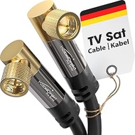 KabelDirekt – SAT Cable – Coaxial, Internet & Satellite TV/Aerial Cable, F-Connector – Designed in G