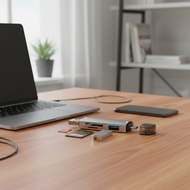 61USB3.0Type C MicroOTGSD TF  Pembaca Kad 6 dalam 1 USB3.0 ke Type C Mikro Universal Multifungsi OTG