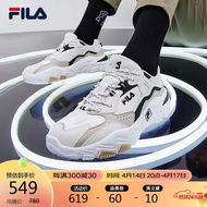 FILA 斐乐官方跑步鞋男鞋2023年春夏季休闲鞋运动鞋撞色轻便掠夺者