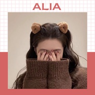 Set of 2 Korean Lovely Luxurious Bear Hairpins for Women-ALIA