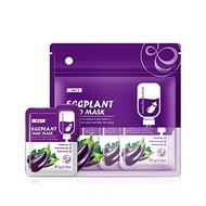 AKARY 12 Combo Pack Eggplant Clay Facial Mask, Purifying Full Face Facial Eggplant Mud Repairing Ski