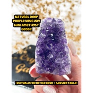 |SG| Natural Uruguay Deep Purple Mini Amethyst Geode