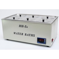 1500W Digital Thermostatic Water Bath 6 Hole 500*300*150mm HH-S6 Fast Shipping x
