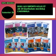 SMP LKS BOOK for grades 7, 8, and 9 Semester 2b (Evidence Curriculum) (cakrawala)