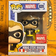 Funko Pop Marvel Collector Corps - Nomad Steve Rogers 820 | MCC