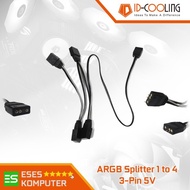 ID-COOLING FS-04 ARGB Splitter 1 to 4 - ARGB 3 Pin 5V