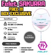 CAKURRA SERIES FELET FREE Exclusive Box Up to 31 Lbs - Badminton Racket FELETOriginal