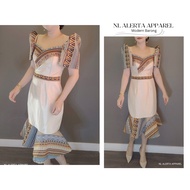 MODERN FILIPINIANA ETHNIC DRESS FOR WOMEN