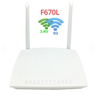 FTTH ONT ZTE F670L XPON ONT 4GE+1TEL+1USB+2.4G&5G WIFI Gpon/EPON Onu for ZTE