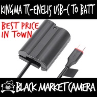 [BMC] Kingma TC-ENEL15 USB-C To Dummy Battery Power Supply Adapter (Nikon Z5 Z6 Z7 Z6II Z7II D780 D750 D800 D810 D850)