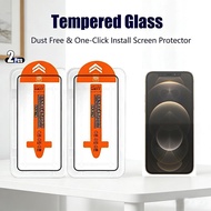 2pcs HD Screen Protector for iPhone 14 13 12 Pro Max 14 Plus Tempered Glass iPhone 12/13/14 Pro Max 