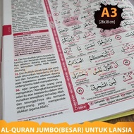 Kitab Al Quran Tajwid Jumbo Al Khobir A3 Terjemah Dan Translit Latin