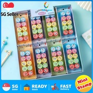 【10Pcs】Kids Cartoon Stamp Set | Reward Chops | Goodie Bag Toy | Teacher Teaching Material | Animal, 