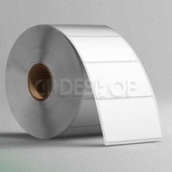 Semi-coated Label 50x30mm Barcode Sticker 50x30 Sticker Paper 50 x 30 mm contents 1500 Pcs