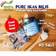 First 200 bottles Solid Mama Premium Dehydrated Fresh Anchovy Baby Food Powder/ Serbuk Ikan Bilis 50g/100g