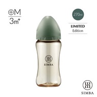 小獅王辛巴 - 【期間限定】蘊蜜PPSU(寬口)防脹氣奶瓶270ml(治綠)