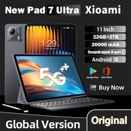 2025 Global Version Pad 7 Ultra Tablet PC 11 inch HD Snapdragon 8gen3 Android 15 22GB+2TB 5G Dual SI
