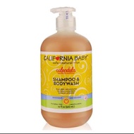 包郵 California Baby Calendula Shampoo and Body Wash ｜California Baby 加州寶寶洗髪沐浴二合一 