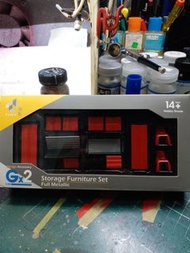 TINY 微影 1/43 GX2 車房維修工具場景