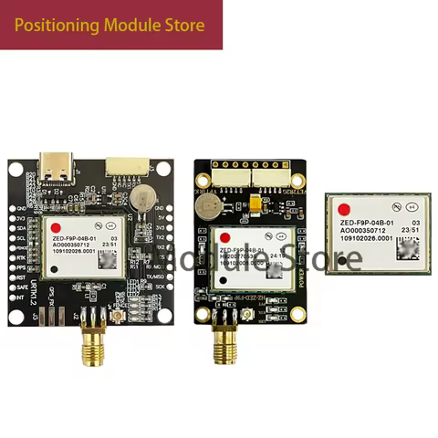 ZED-F9P-04B F9P 04B GPS RTK orientation module GNSS High precision navigation board L1/L2