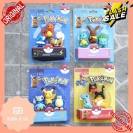 POKEMON ERASER CONTENTS 3 PCS ERASER CHARACTER ERASER STIP SETIP CARTOON ATK