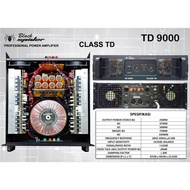 [ Promo] Power Amplifier Black Spider Td 9000 Td9000 Class Td Original