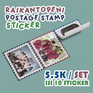 [10pcs] Raikantopeni Series Thai Gmmtv The Gifted Sotus 2Gether Bad Buddy Custom Sticker Stamps