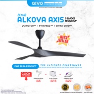 Alkova Axis 3B /56" DC Motor 8+8 Speed Remote Control