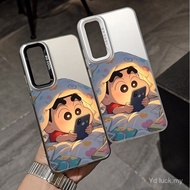 Fun Quilt Shin-Chan Trendy Fashion Shock-resistant Phone Case Suitable for Samsung S24/S24FE/S22ULTR