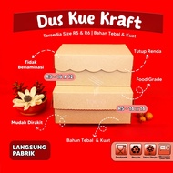 Dus Snack Kraft R5 & R6 Dus Kue Renda 275gsm