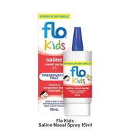 Flo Baby Saline Nasal Drops / Spray 15ml/Kid Saline Nasal Spray 15ml/Adult Nasal Plus 30ml