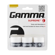 Gamma Supreme Overgrip Tennis Squash Badminton (3 Overgrips Per Pack)