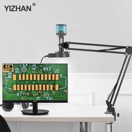 Handa Na \12304; Stock】Yizhan 4K 48Mp Digital Electronic Microscope Camera HDMI USB Cantilever Sta