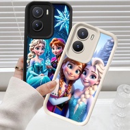 CH41 Frozen Elsa and Anna Soft Casing for VIVO V19 Y33S Y01 Y01A V17 Y75 Y55 Y33E Neo 5G Protective 